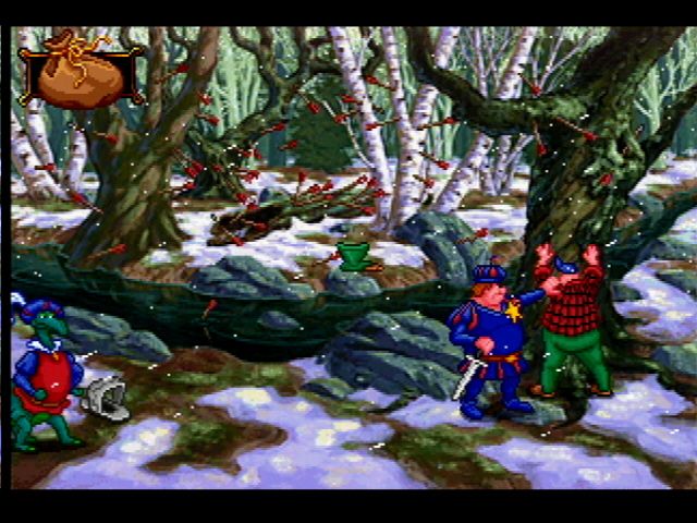 Blazing Dragons screenshot 3 for Sega Saturn